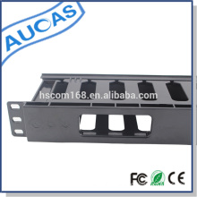 1U 19" ABS metal retractable cable management / rack mount amp 12/24 port cable management